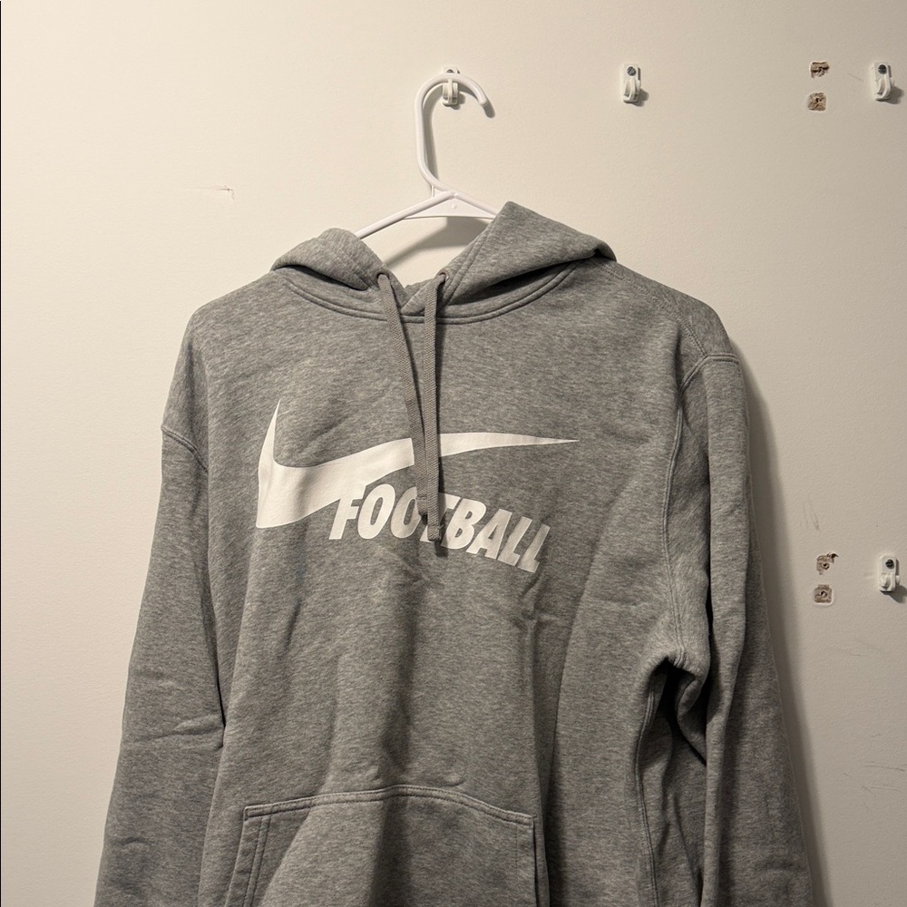 Nike Heather Gray Football Hoodie